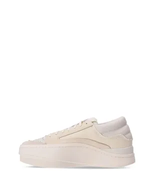 Y-3 Lux B-Ball レザースニーカー ホワイト - サムネイル5