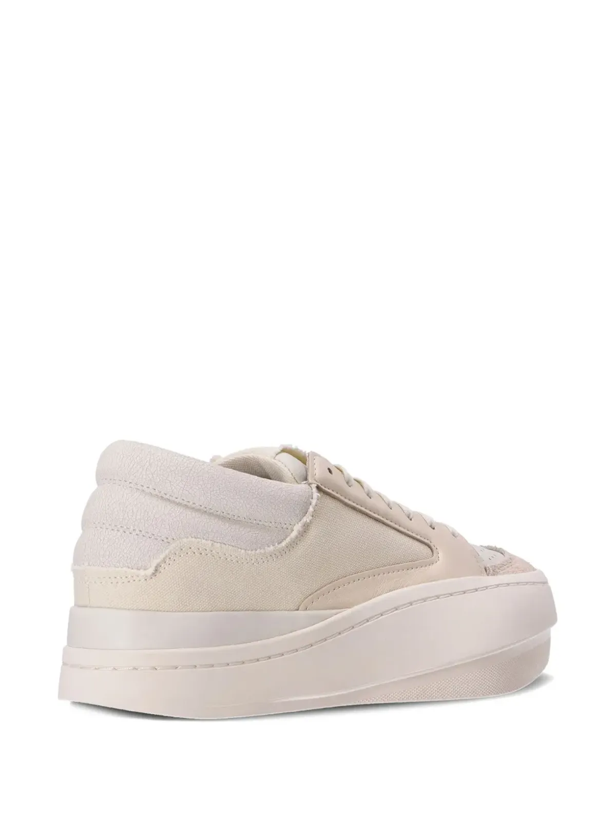 Y-3 Lux B-Ball レザースニーカー ホワイト - 画像3