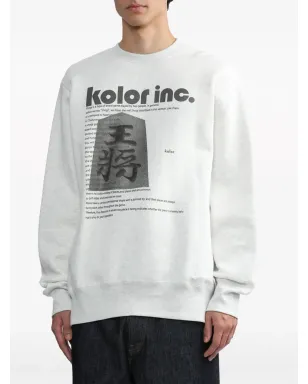 Kolor グラフィックプリント コットン スウェットシャツ - サムネイル3
