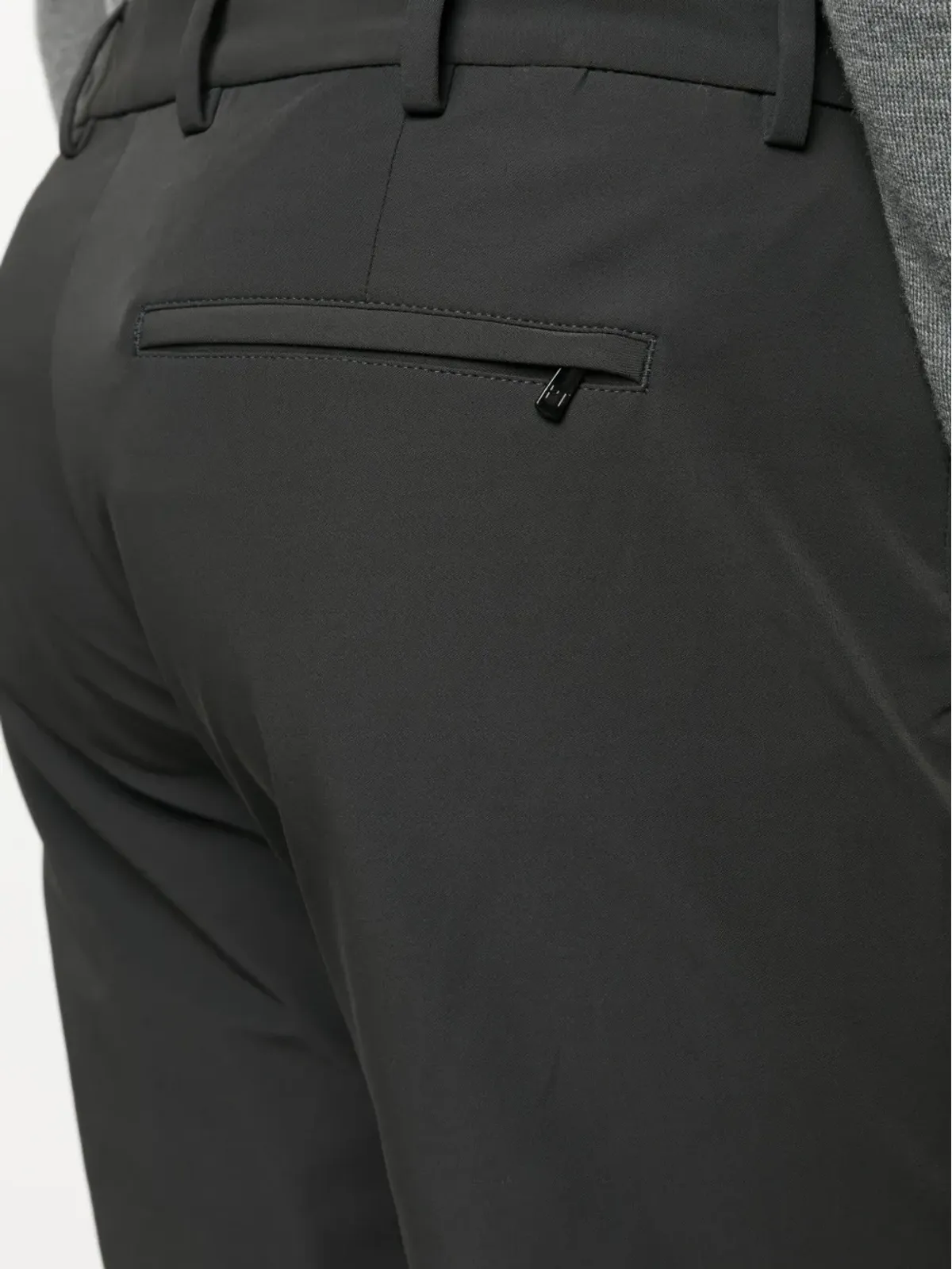 PT Torino 隠しファスナー付きテーパードパンツ - 画像5