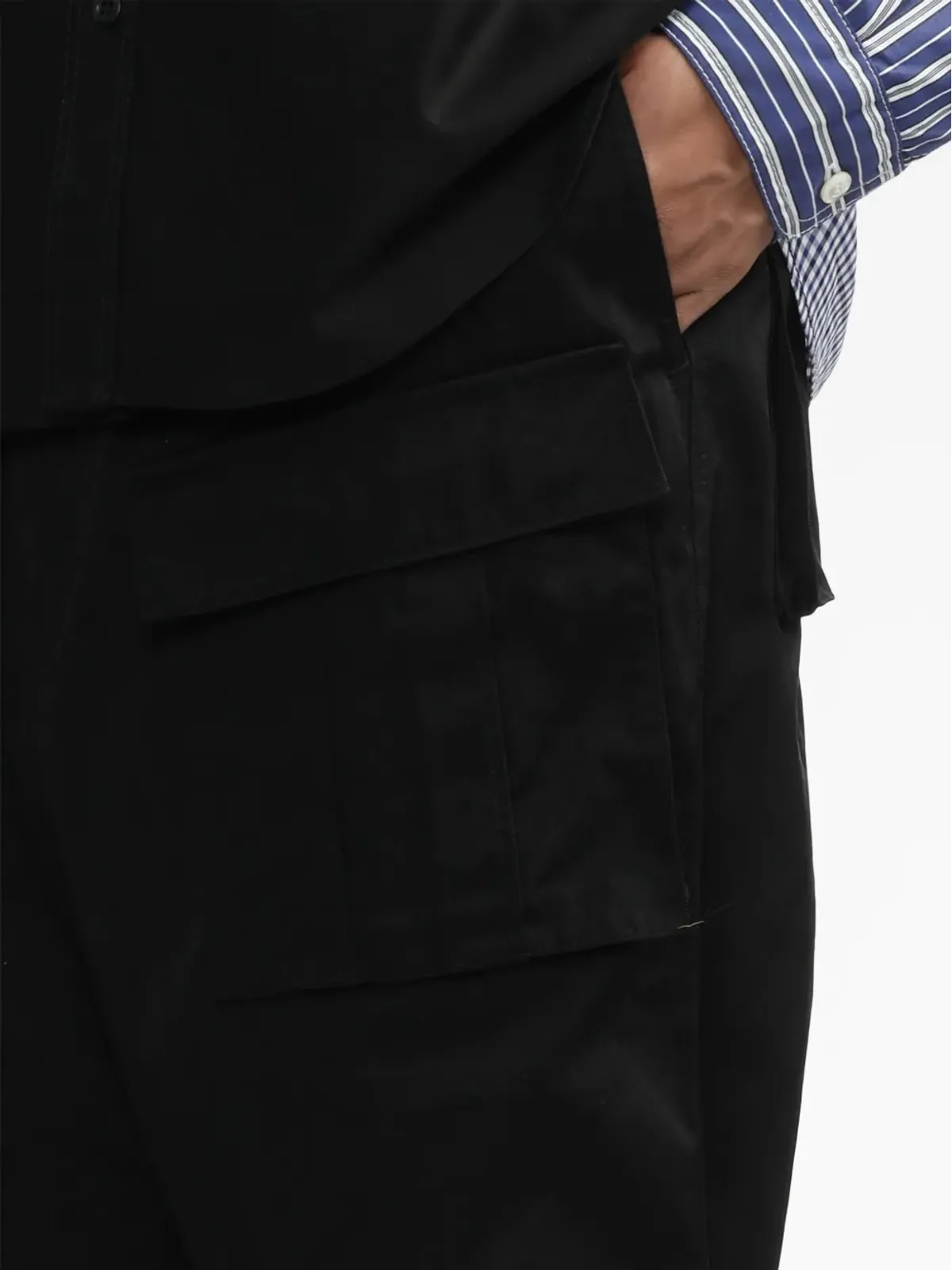 Junya Watanabe MAN ドロップクロッチ クロップドカーゴパンツ - 画像5