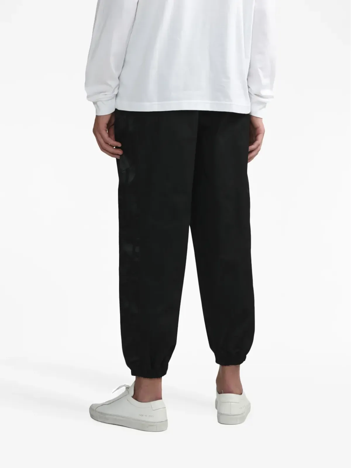 Junya Watanabe MAN パネル付きテーパードパンツ - 画像4