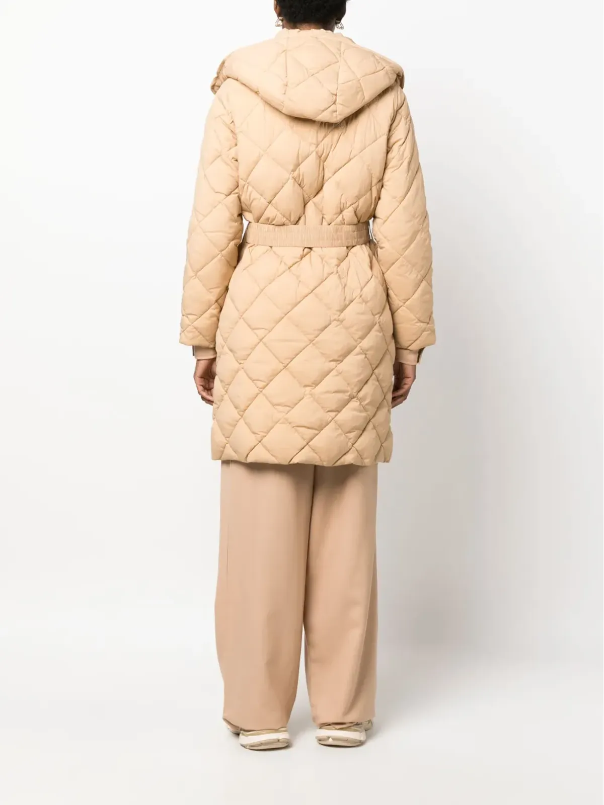 TWINSET ダイヤモンドキルトコート - 画像4