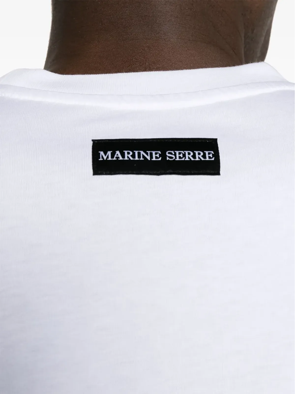Marine Serre Crescent Moon オーガニックコットン Tシャツ - 画像5