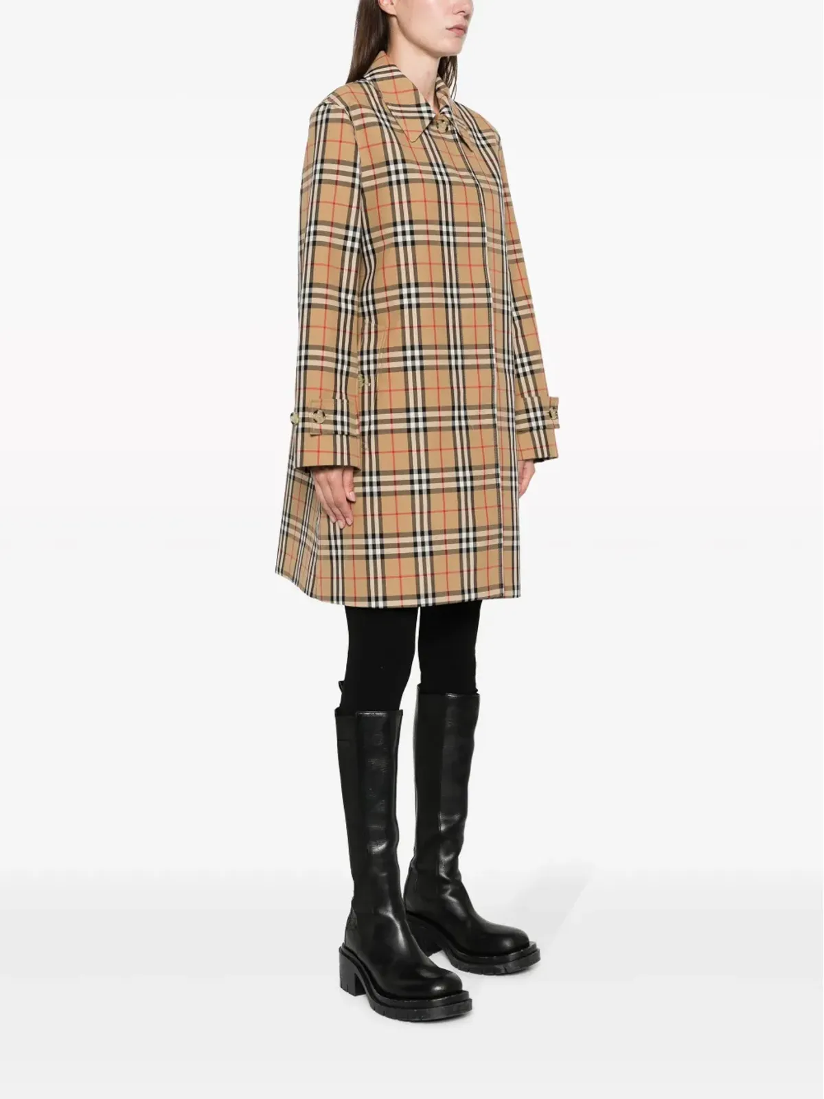 Burberry チェック柄ジャケット - 画像3