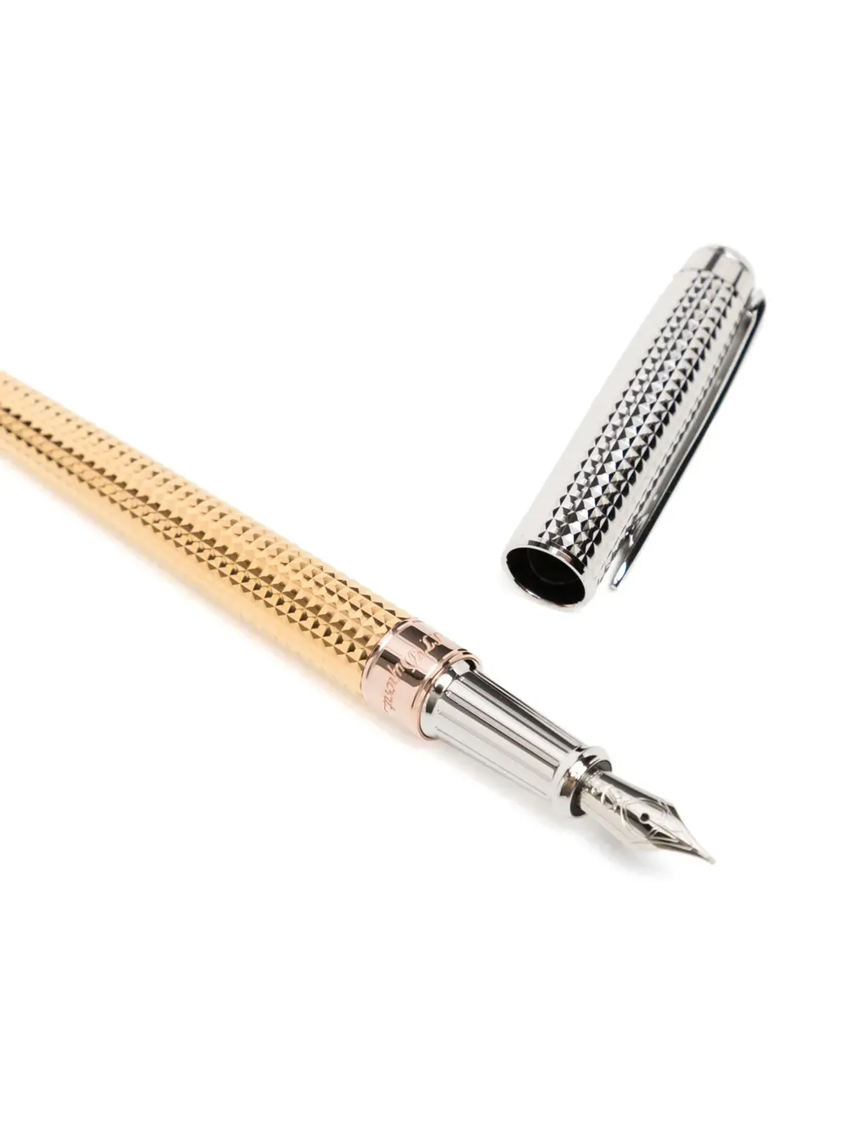 S.T. Dupont New Line D ゴールデンアワー 万年筆 - 画像3