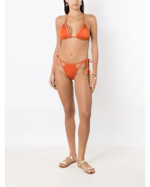 Brigitte カットアウト三角カップビキニ オレンジ - サムネイル2