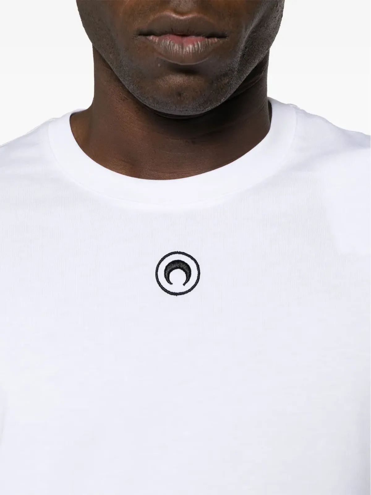 Marine Serre Crescent Moon ロングスリーブ Tシャツ - ホワイト - 画像5