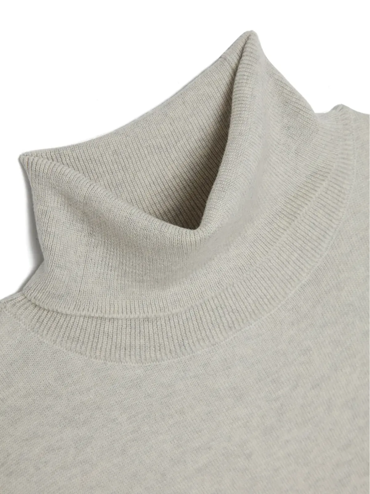 Maison Kitsuné ロールネック長袖ウールニットセーター - 画像3