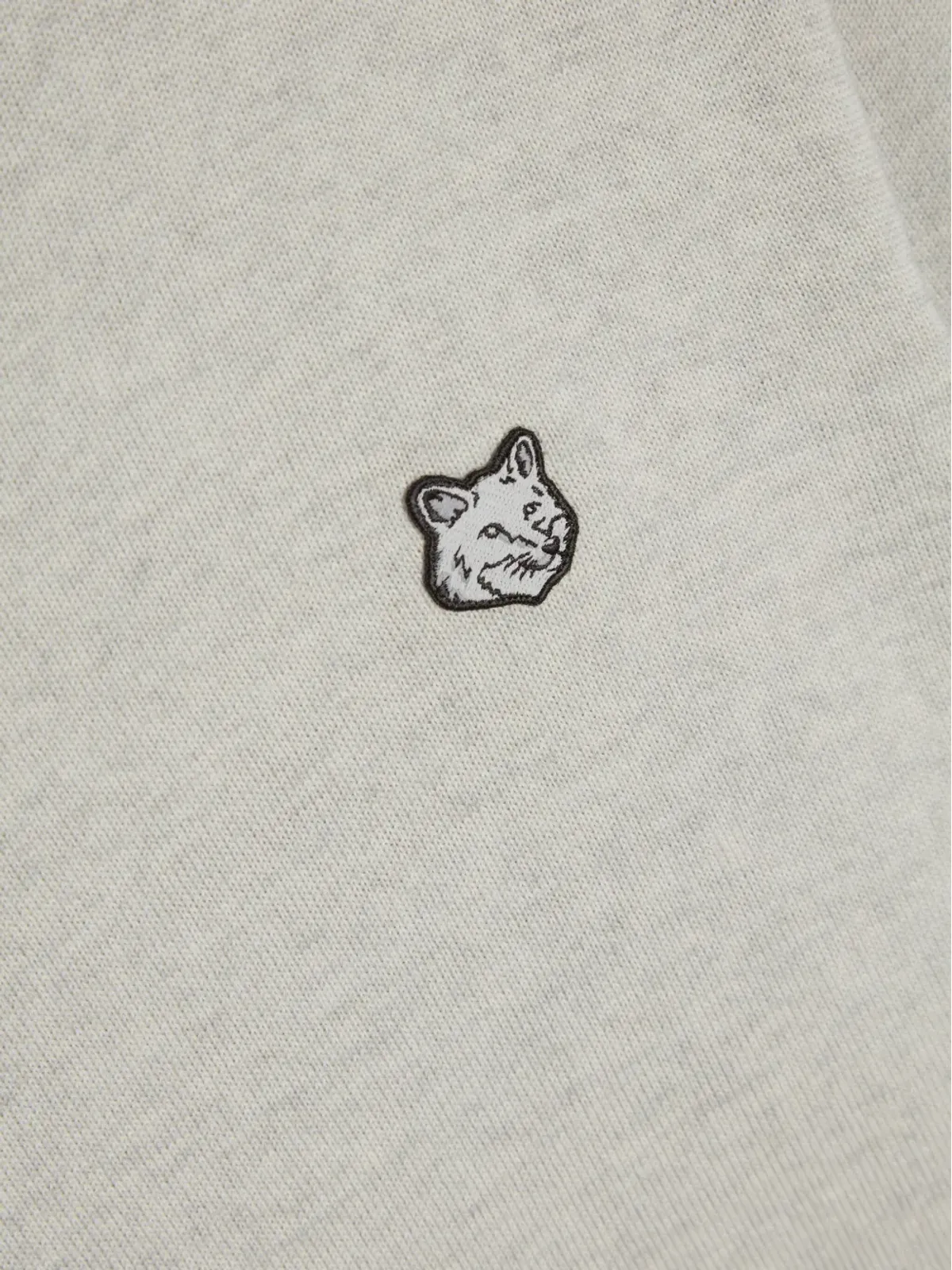 Maison Kitsuné ロールネック長袖ウールニットセーター - 画像4