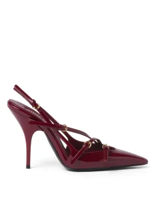 Miu Miu バックルディテール スリングバックパンプス - サムネイル1