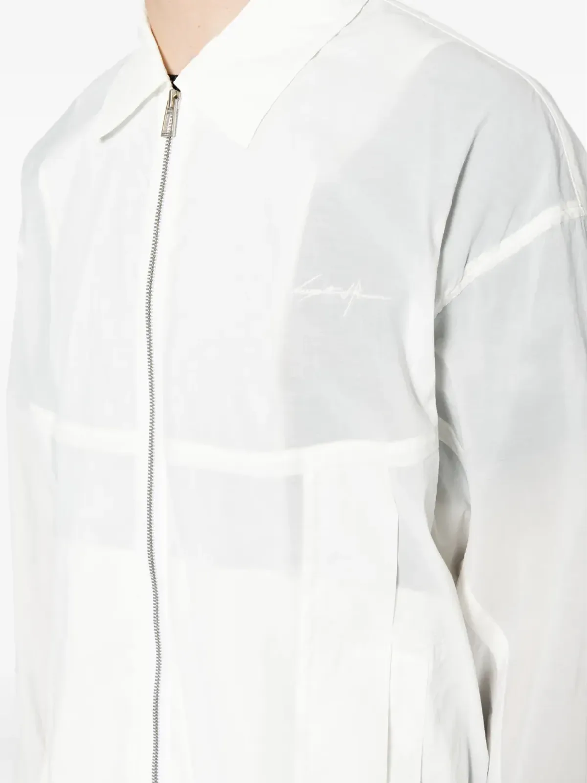 SONGZIO Air Light zip-up jacket - White - 画像5