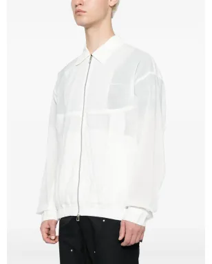 SONGZIO Air Light zip-up jacket - White - サムネイル3