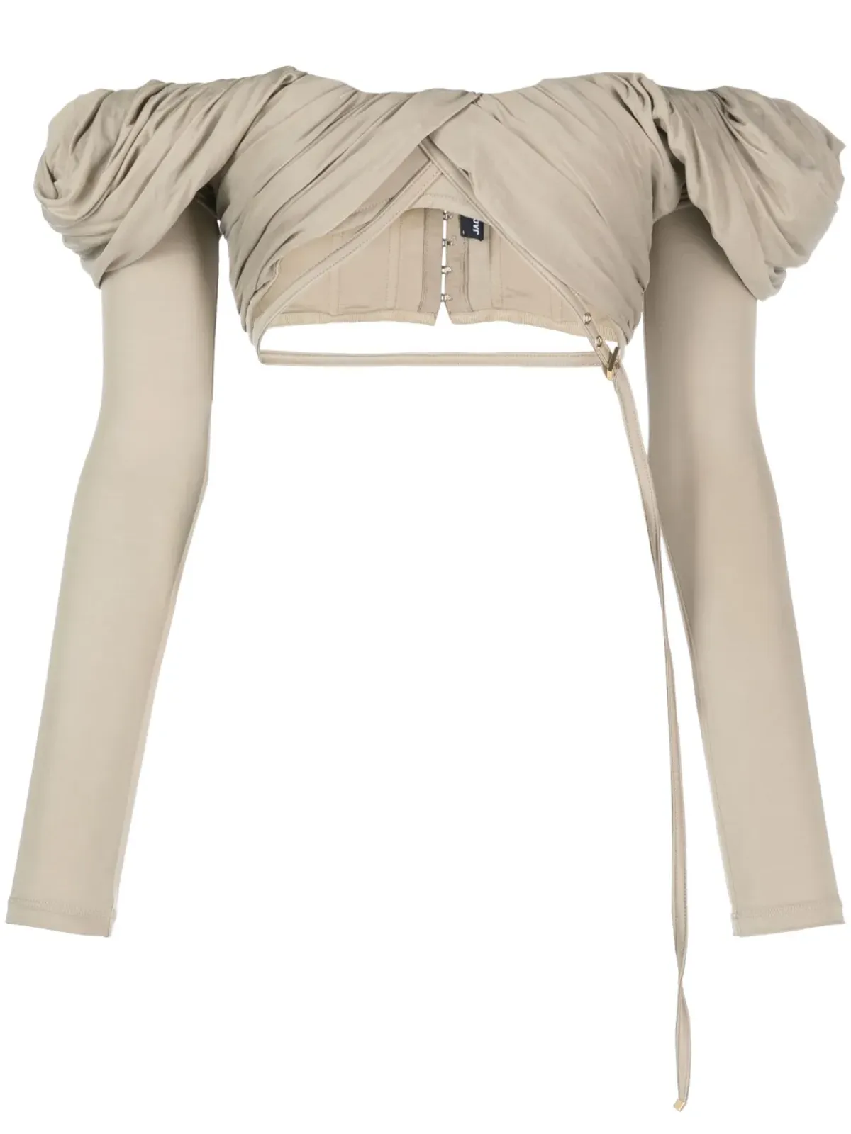 Jacquemus Le haut Spalla オフショルブラウス - 画像1