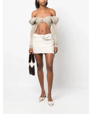 Jacquemus Le haut Spalla オフショルブラウス - サムネイル2