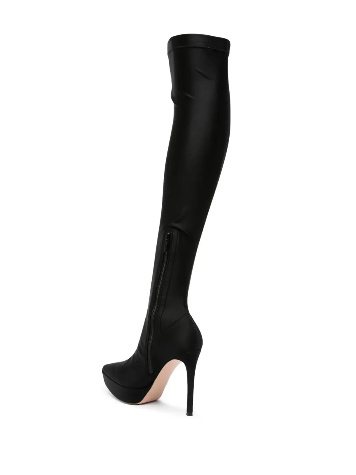 Gianvito Rossi オーバー・ザ・ニー ブーツ - 画像3