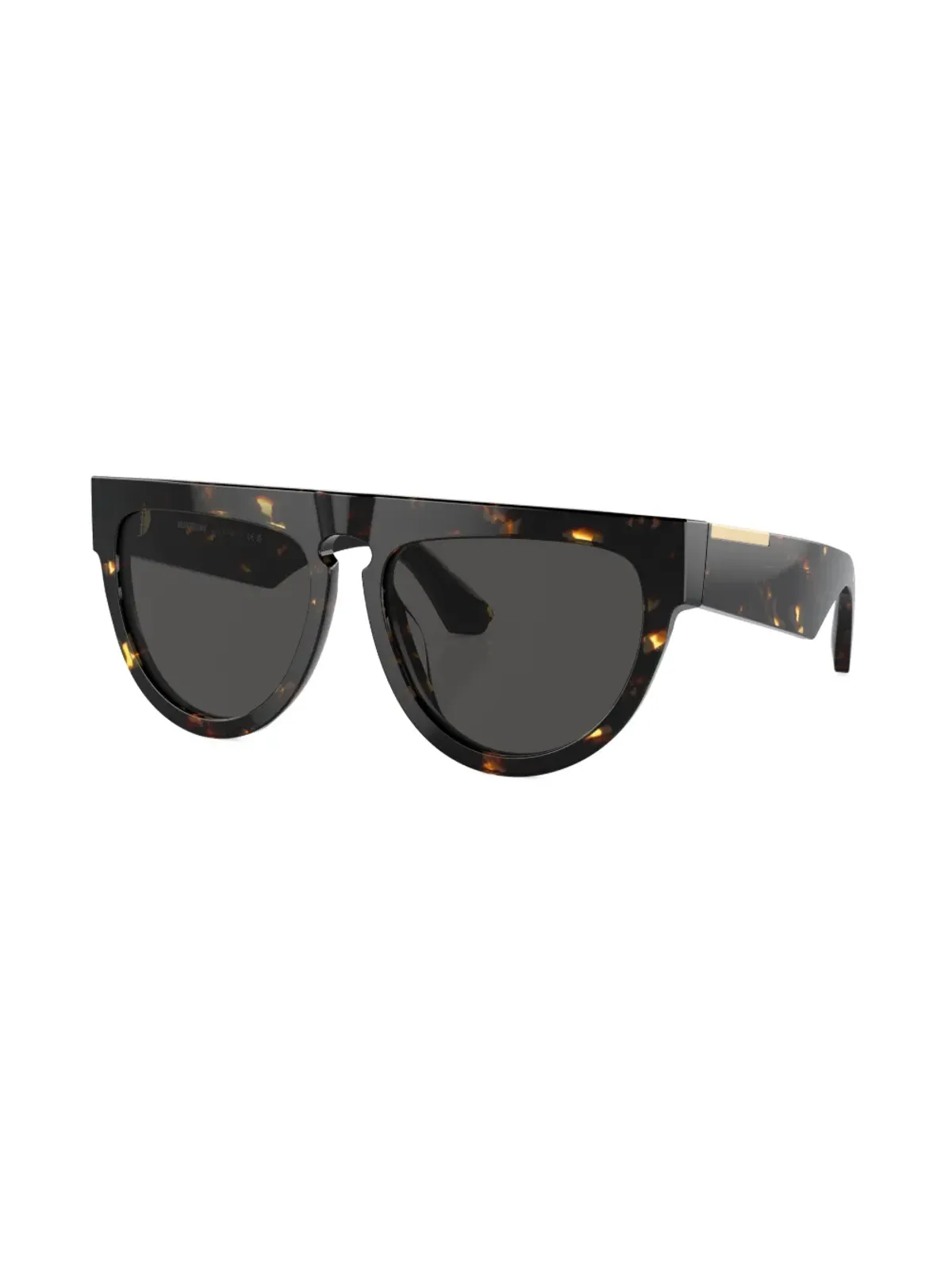 Burberry Eyewear tortoiseshell-effect round-frame sunglasses - Brown - 画像2