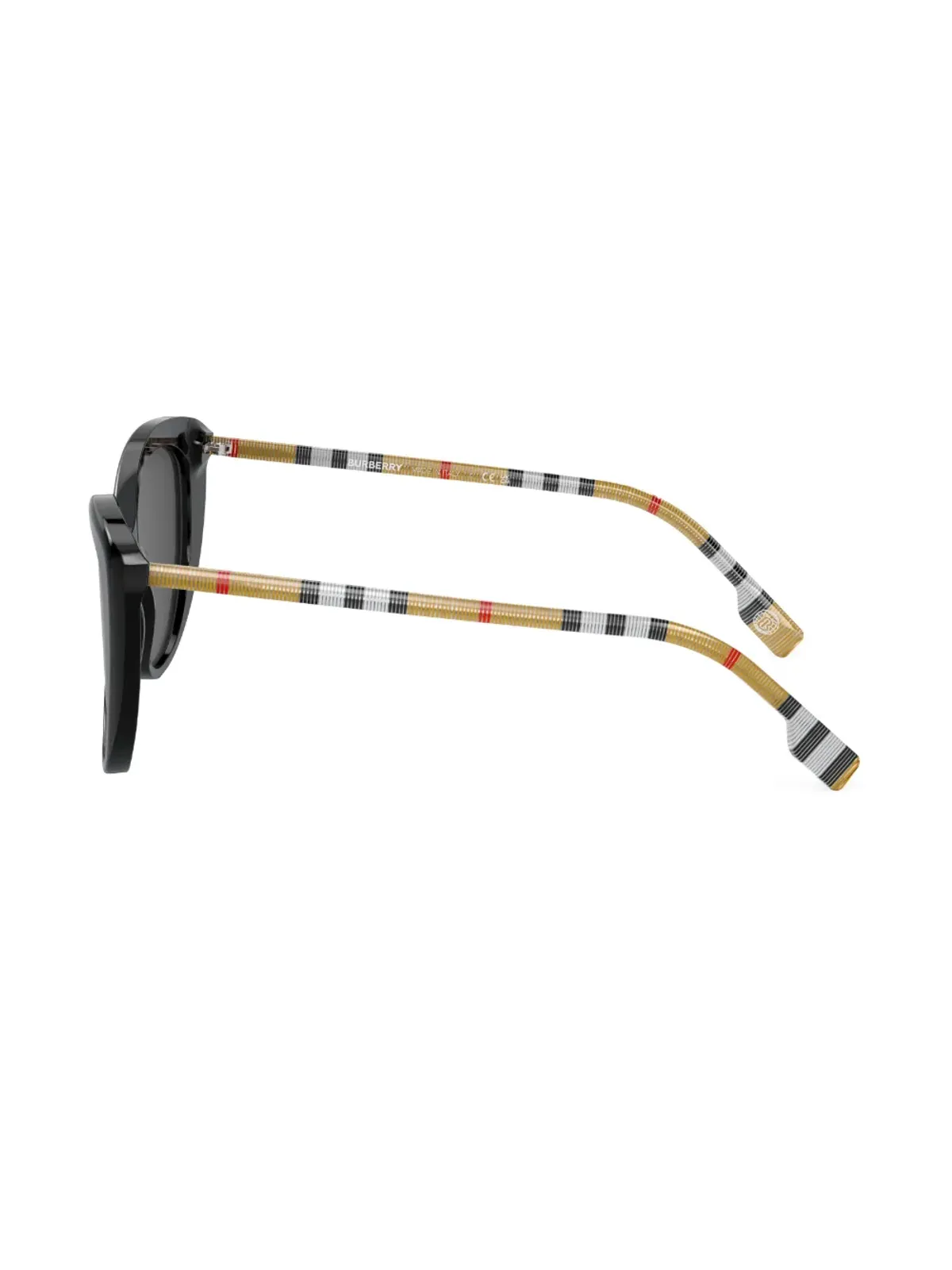 Burberry Eyewear ヴィンテージチェック キャットアイ サングラス - 画像3