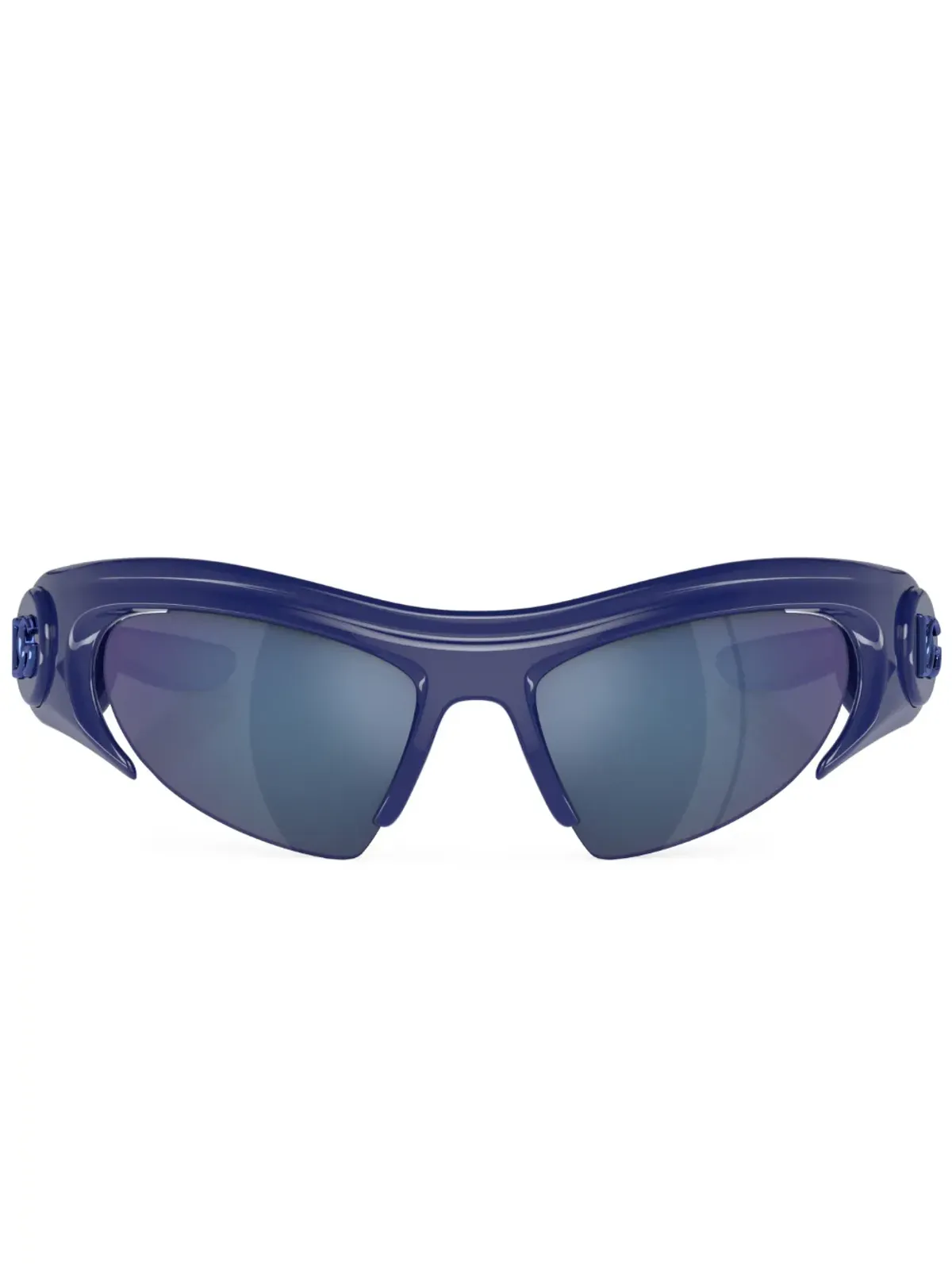 Dolce & Gabbana Eyewear シールドフレームティントサングラス - 画像1