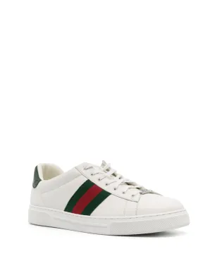 Gucci Ace leather sneakers - White - サムネイル2