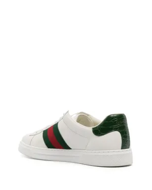 Gucci Ace leather sneakers - White - サムネイル3
