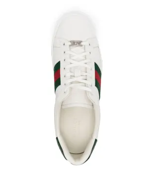 Gucci Ace leather sneakers - White - サムネイル4