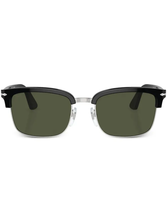 Persol Persol スクエアフレーム サングラス（グリーンティンドレンズ）の商品画像