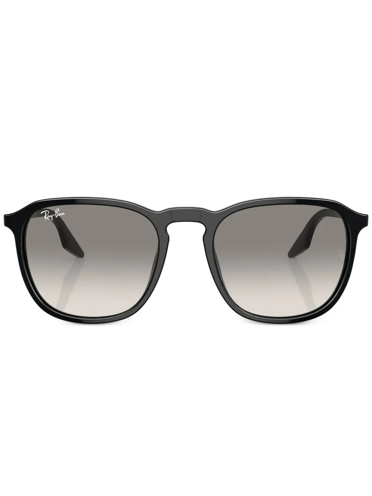 Ray-Ban ラウンドフレーム アセテート サングラス - 画像1