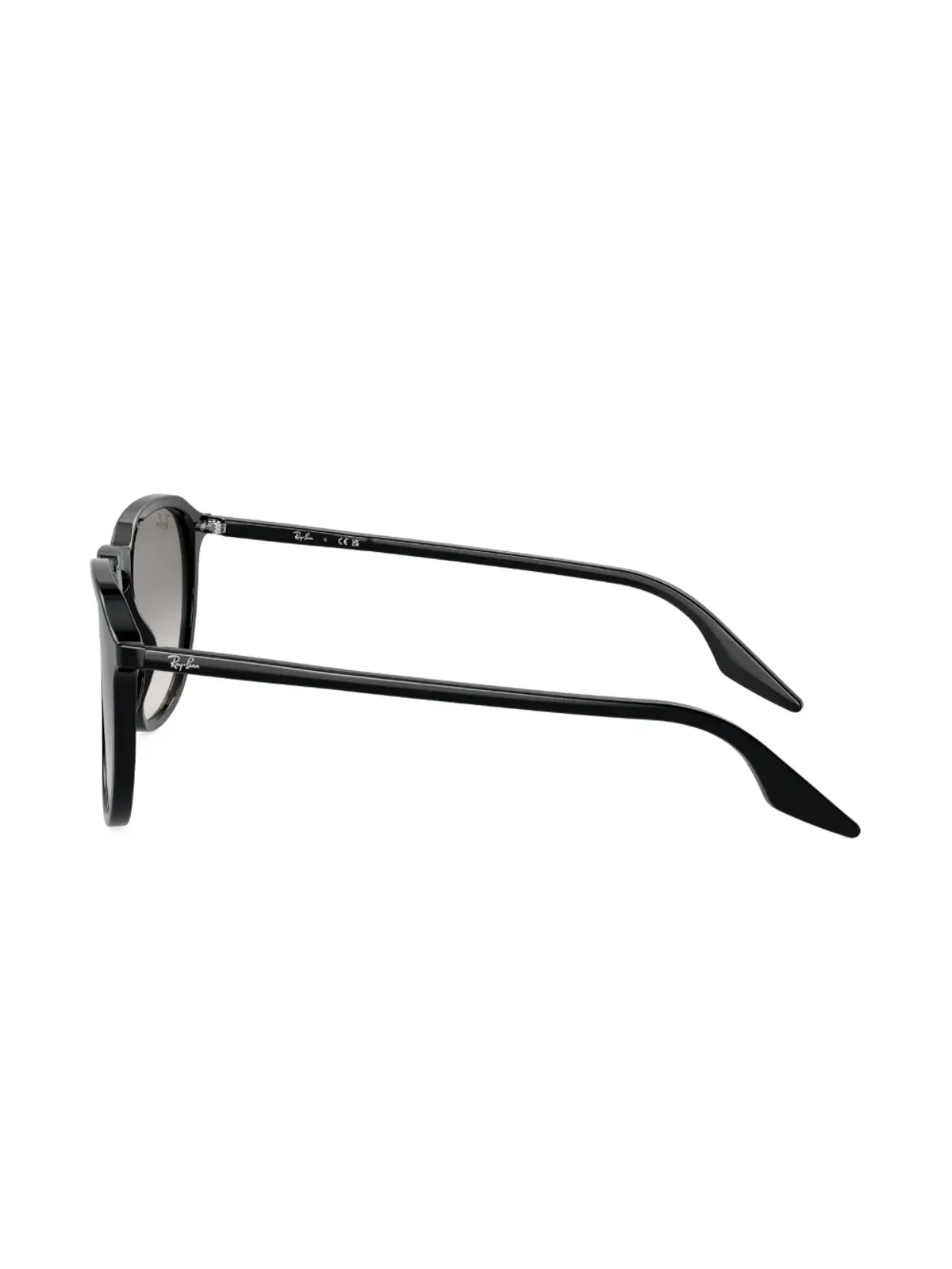 Ray-Ban ラウンドフレーム アセテート サングラス - 画像3