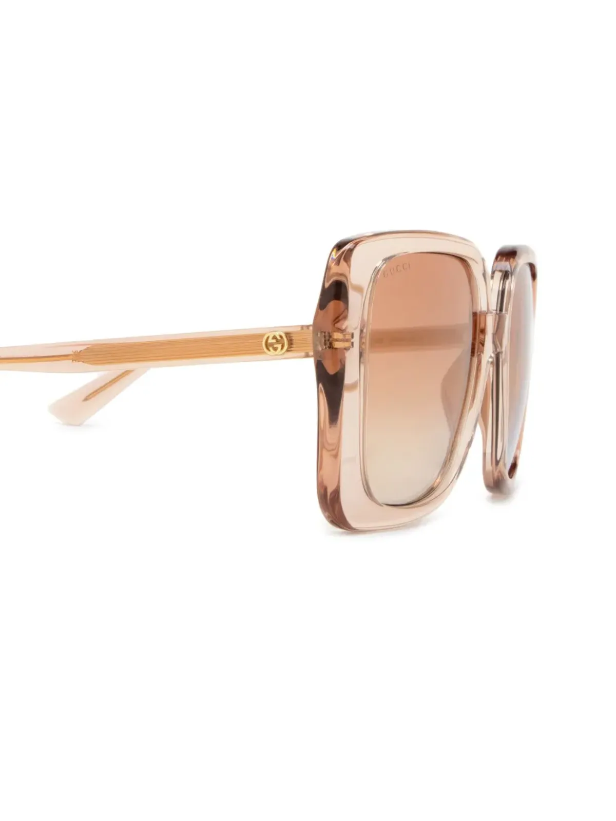 Gucci Eyewear スクエアフレームサングラス - 画像3
