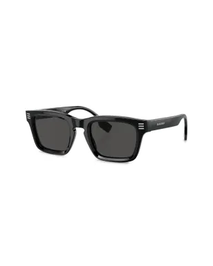 Burberry Eyewear logo-print square-frame sunglasses - Black - サムネイル2