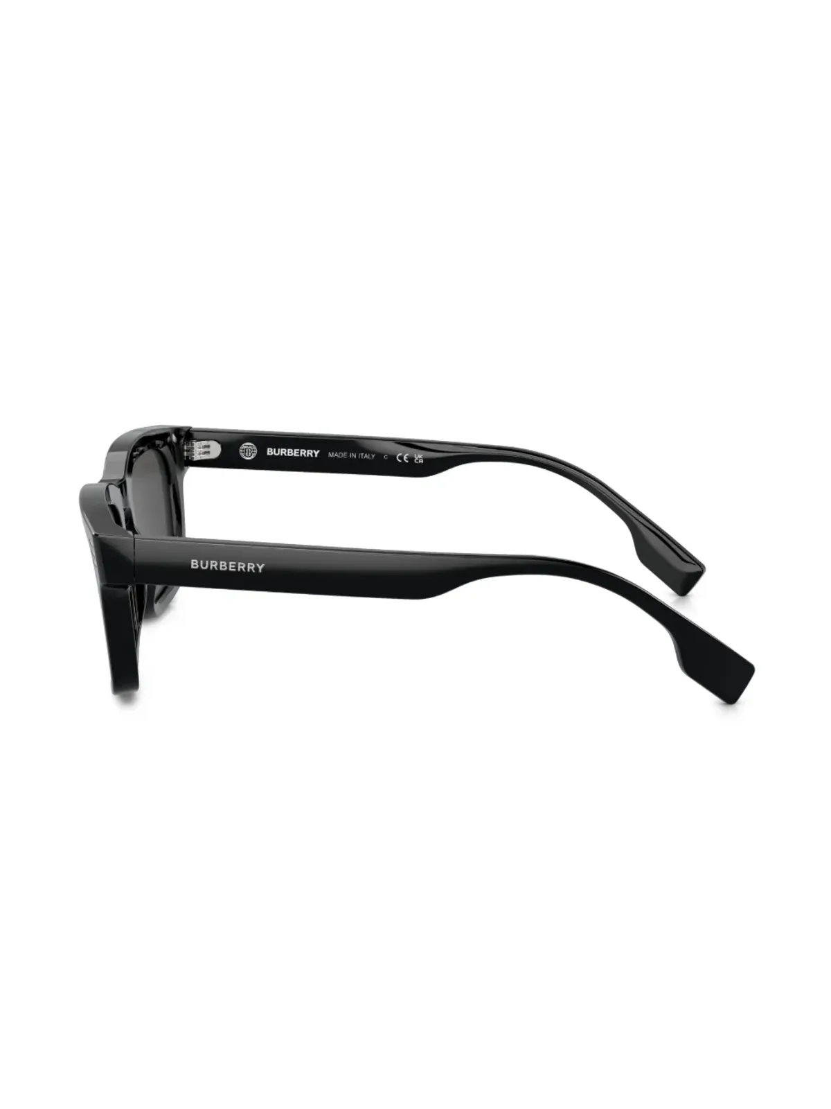 Burberry Eyewear logo-print square-frame sunglasses - Black - 画像3
