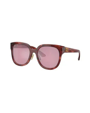 Miu Miu Eyewear ロゴレタリング D-frame サングラス - サムネイル2