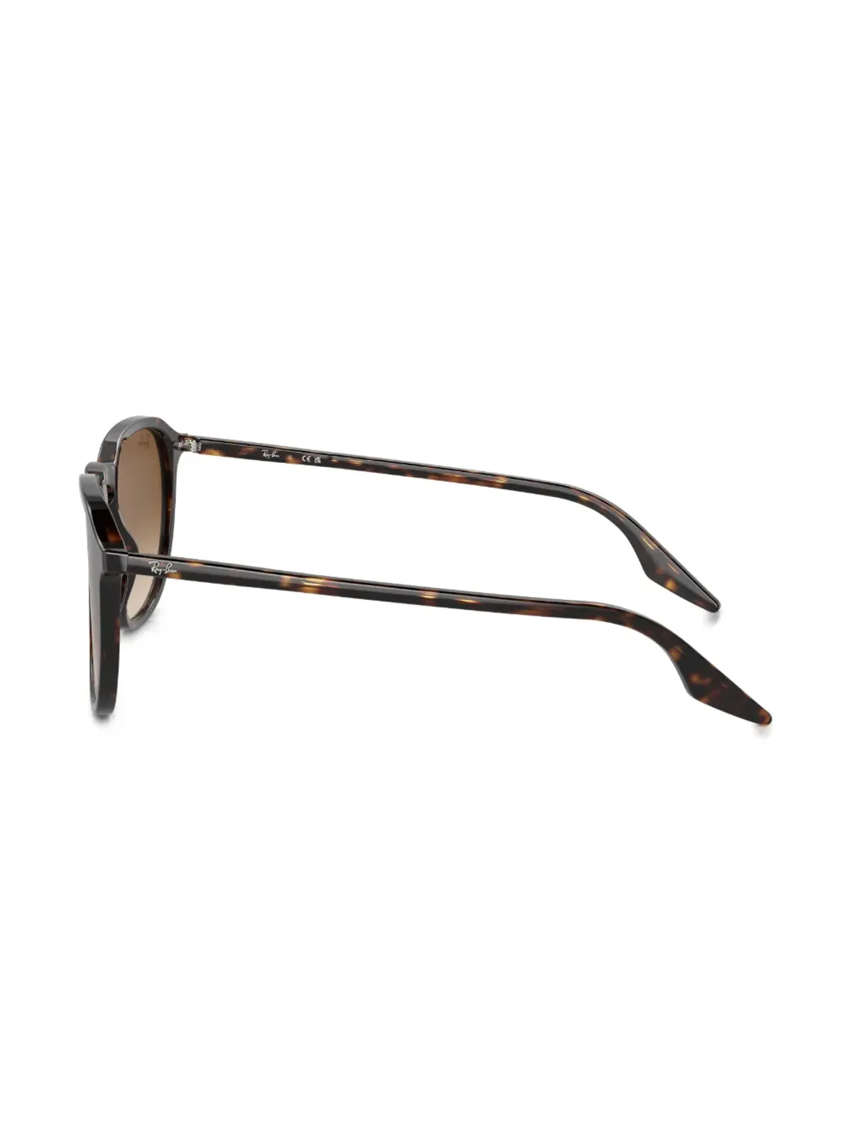 Ray-Ban ロゴプレート オーバサイズフレーム サングラス - Green - 画像3