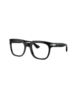Persol スクエアフレーム クリアレンズ メガネ - サムネイル2