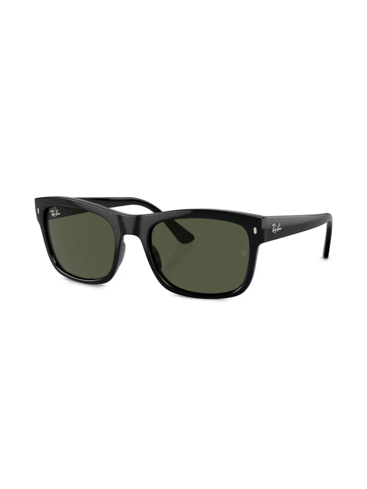 Ray-Ban ロゴプレート スクエアフレーム サングラス - 画像2