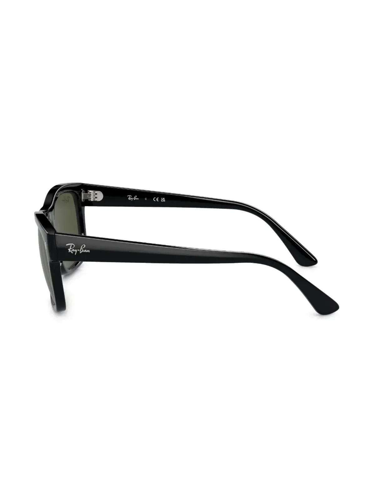 Ray-Ban ロゴプレート スクエアフレーム サングラス - 画像3