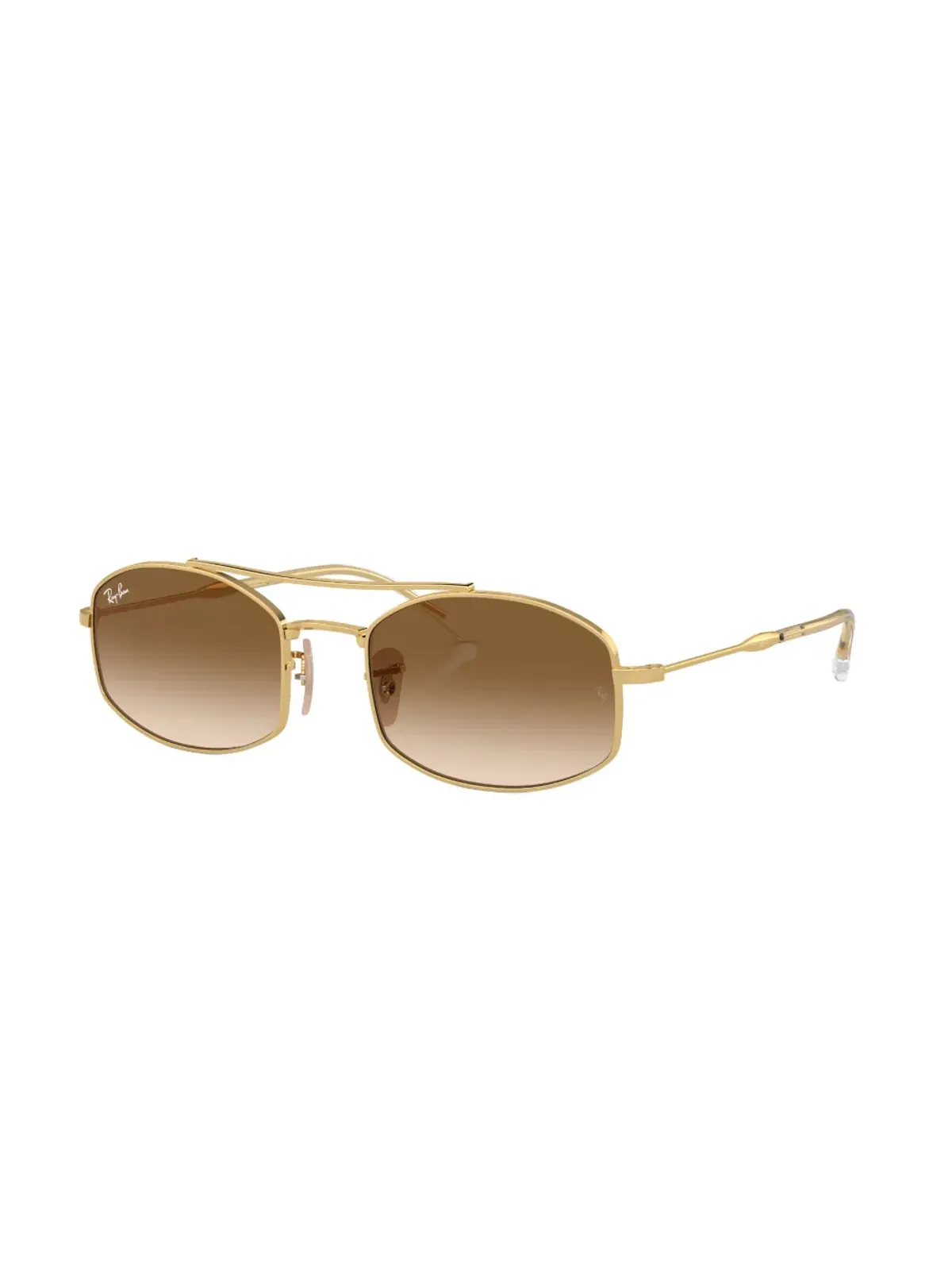 Ray-Ban ロゴプリント スクエアフレーム サングラス - 画像2