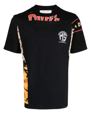 Marine Serre 再生パッチワークTシャツ - サムネイル1