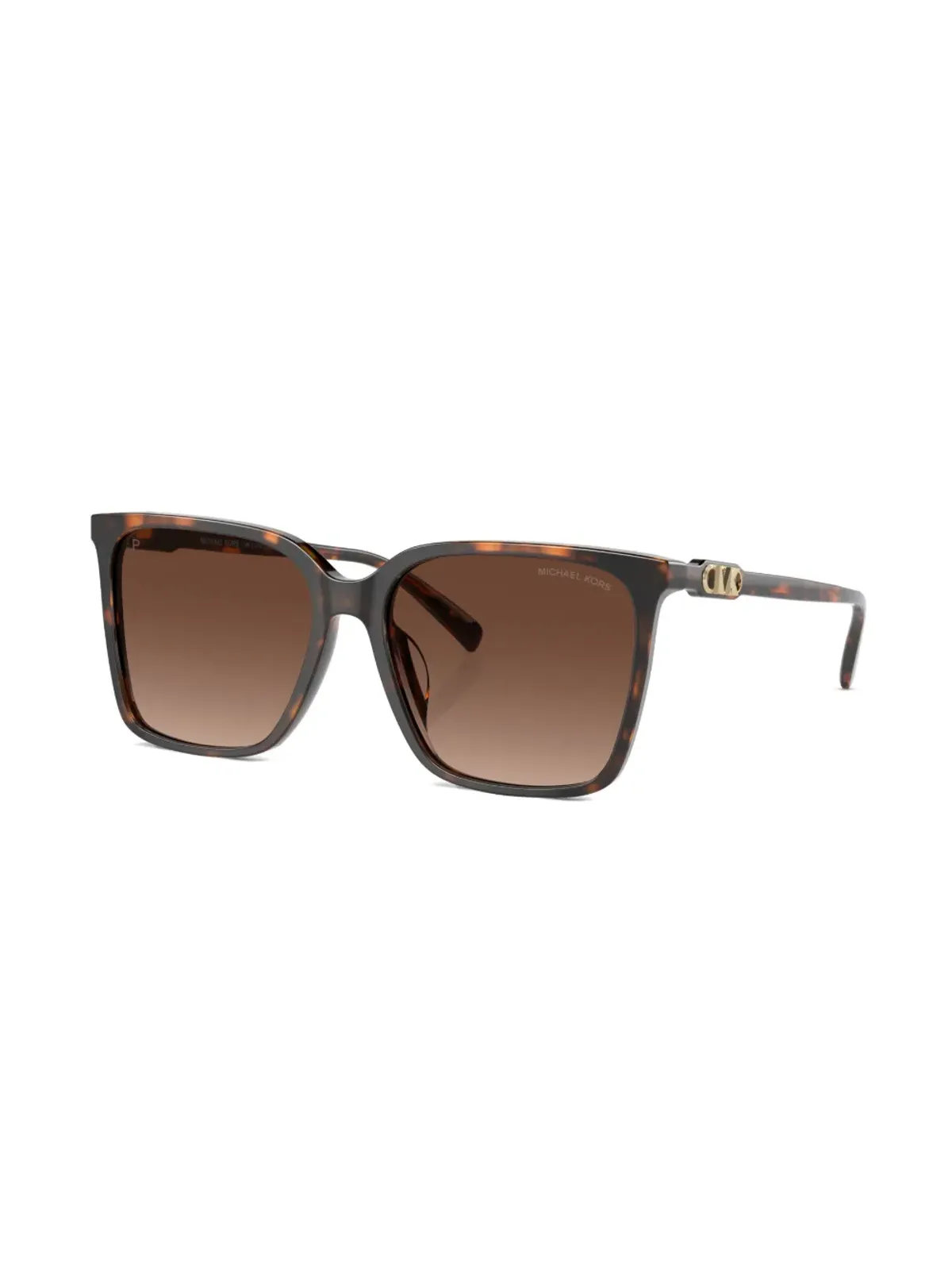 Michael Kors カンベラ スクエアフレーム サングラス（グリーン） - 画像2