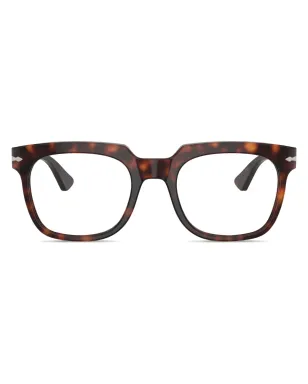 Persol べっ甲風スクエアフレーム眼鏡（グリーン） - サムネイル1