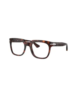 Persol べっ甲風スクエアフレーム眼鏡（グリーン） - サムネイル2