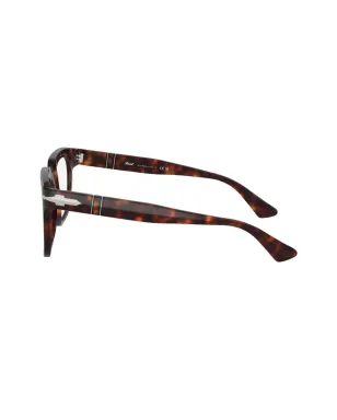 Persol べっ甲風スクエアフレーム眼鏡（グリーン） - サムネイル3