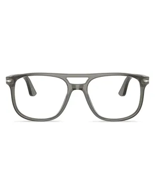 Persol グレタ スクエアフレーム眼鏡 (グレー) - サムネイル1