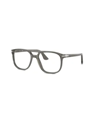 Persol グレタ スクエアフレーム眼鏡 (グレー) - サムネイル2