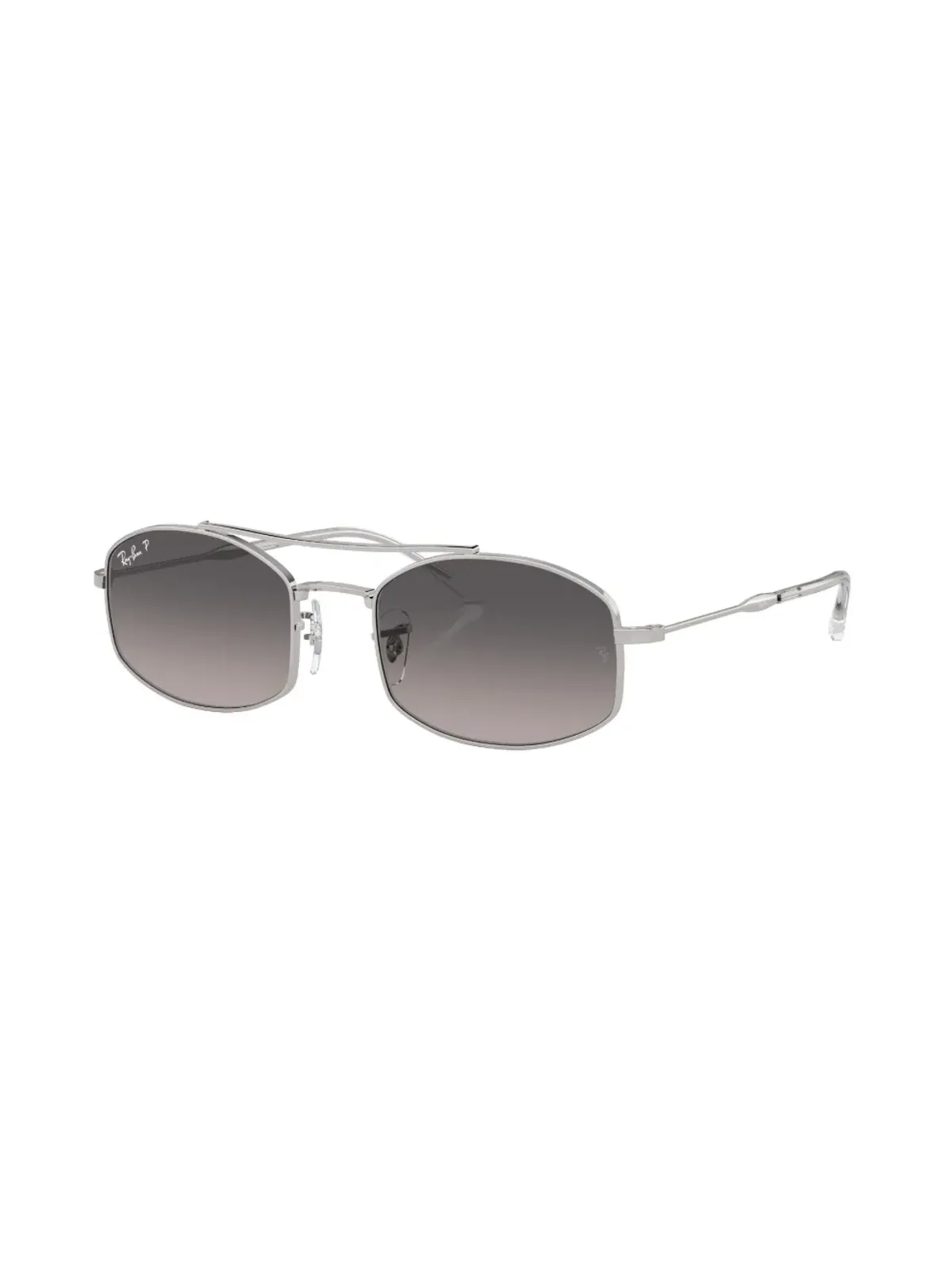 Ray-Ban ロゴプリント レクタンギュラーフレーム サングラス - 画像2