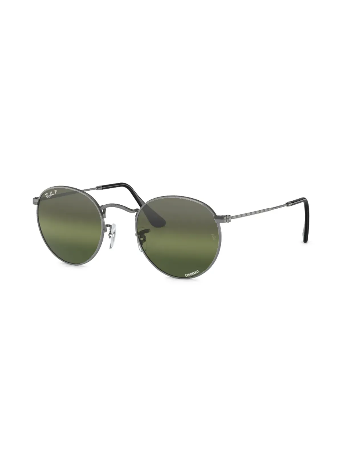 Ray-Ban ラウンド メタル クロマンス ラウンドフレーム サングラス - 画像2