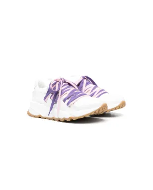 Missoni Kids レースアップレザースニーカー - サムネイル1