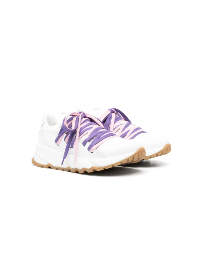 Missoni Kids Missoni Kids レースアップレザースニーカーの商品画像