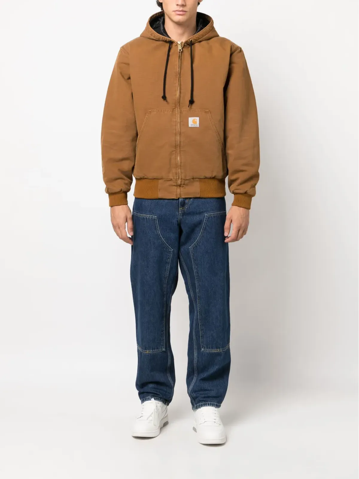Carhartt WIP Nash ダークウォッシュ パネルデニムジーンズ - Blue - 画像2